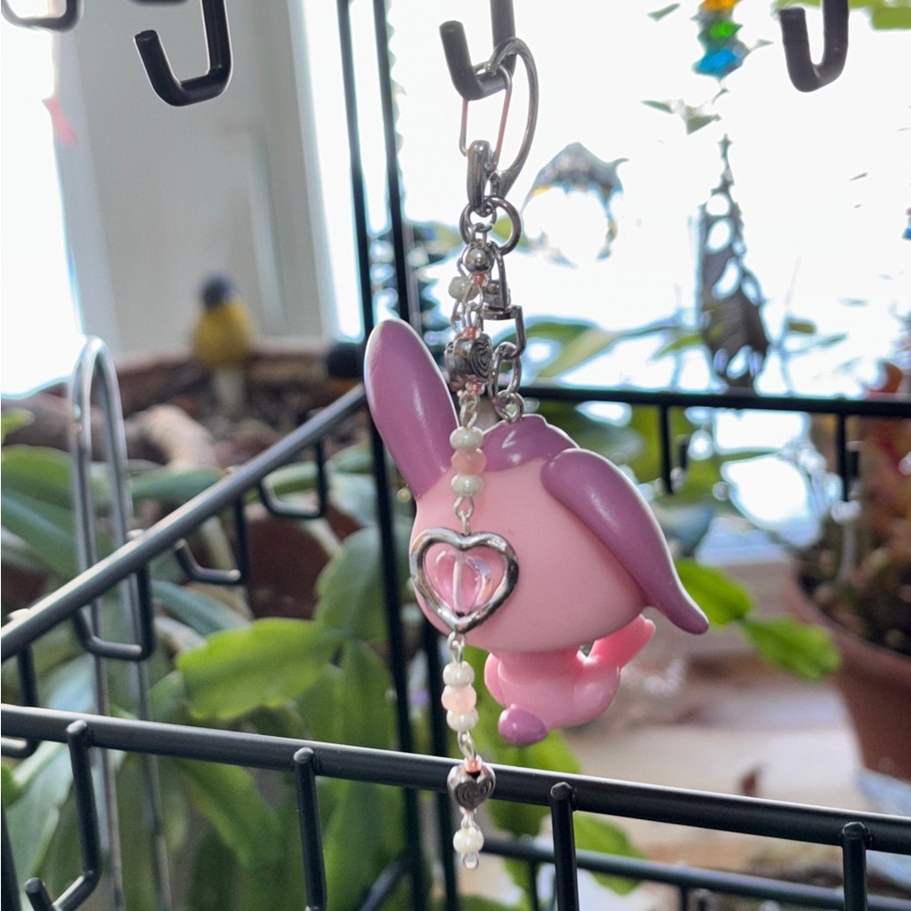 LPS Bunny Bag Charm / Keychain - Picture 2 of 3